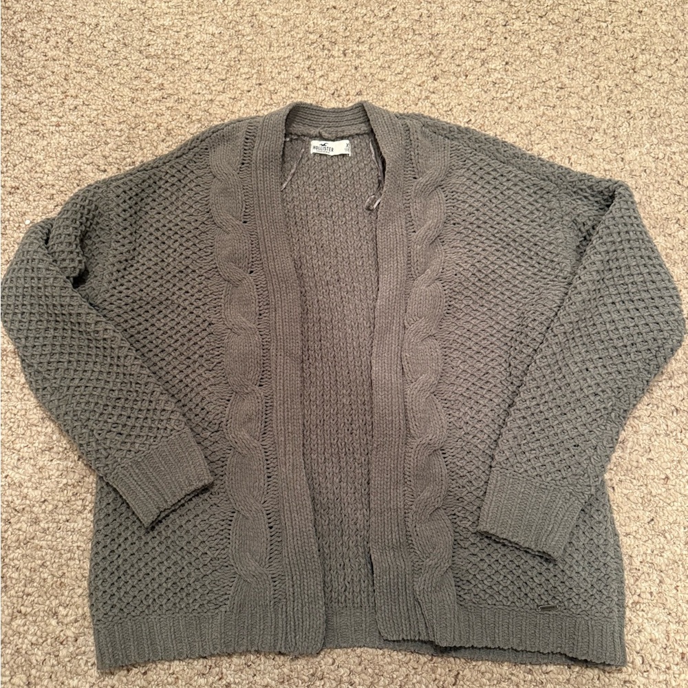 Hollister Cable Knit Cardigan